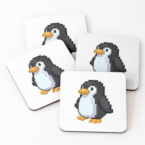 Item preview, 8-bit Penguin designed and sold by 8-bit Ark.