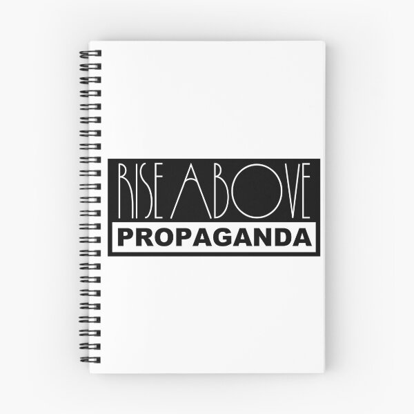 Item preview, Rise Above Propaganda –Free Thinker Nonconformist Anti Establishment Counterculture designed and sold by WilderRoads.