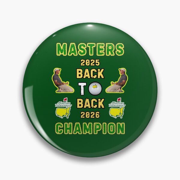 Item preview, Rory Mcilroy Back To Back Champion 2026  designed and sold by WoodburyLake.