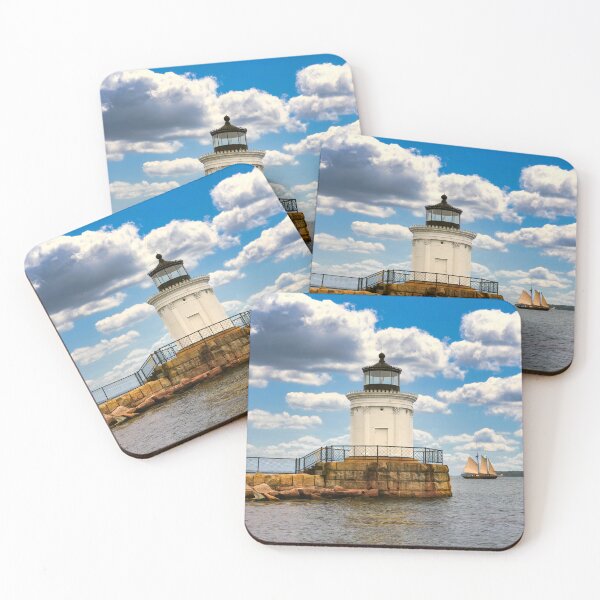 Item preview, Breakwater Lighhouse and Sailboat designed and sold by Gerard Fornarotto.