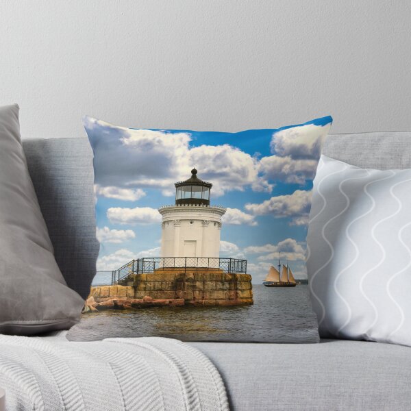 Item preview, Breakwater Lighhouse and Sailboat designed and sold by Gerard Fornarotto.