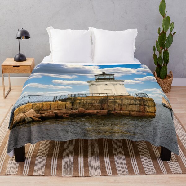 Item preview, Breakwater Lighhouse and Sailboat designed and sold by Gerard Fornarotto.