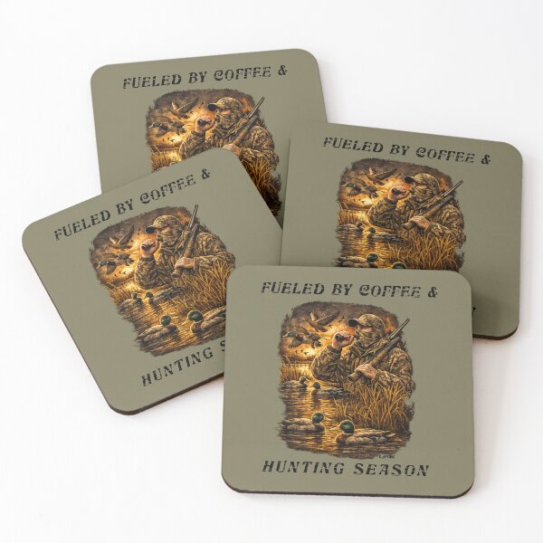 Item preview, Fueled By Coffee & Hunting Season - Hunting designed and sold by Capturetees.