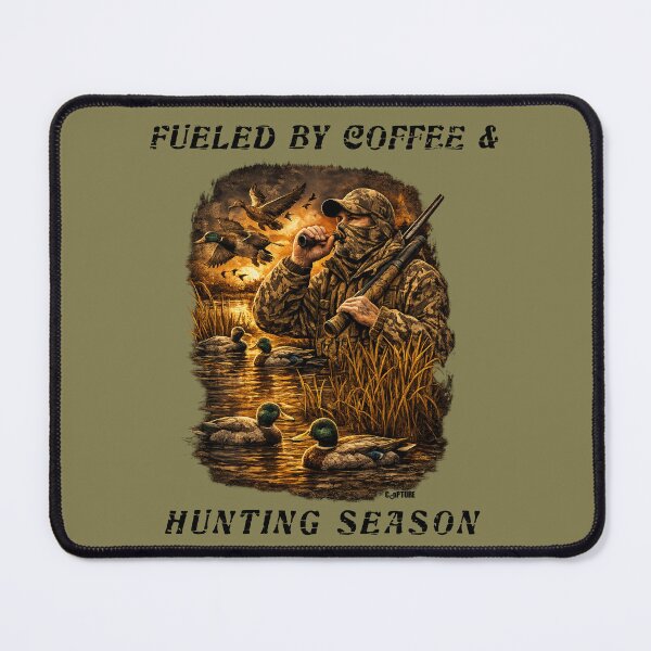 Item preview, Fueled By Coffee & Hunting Season - Hunting designed and sold by Capturetees.