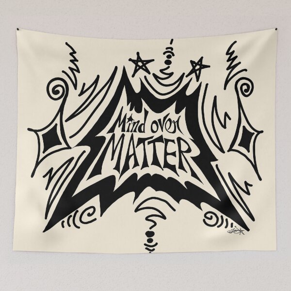Item preview, YTG song inspired doodle (MIND OVER MATTER) designed and sold by IREBO!.