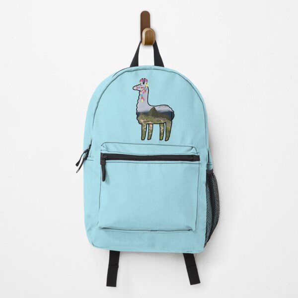 Item preview, Colorful Machu Picchu Llama designed and sold by Holly Krill.