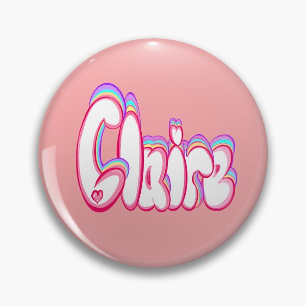 Item preview, Claire Name - Kawaii Pastel colors. Top 10 best personaIized custom name gift ideas for girls and women named Claire designed and sold by Artonmytee.