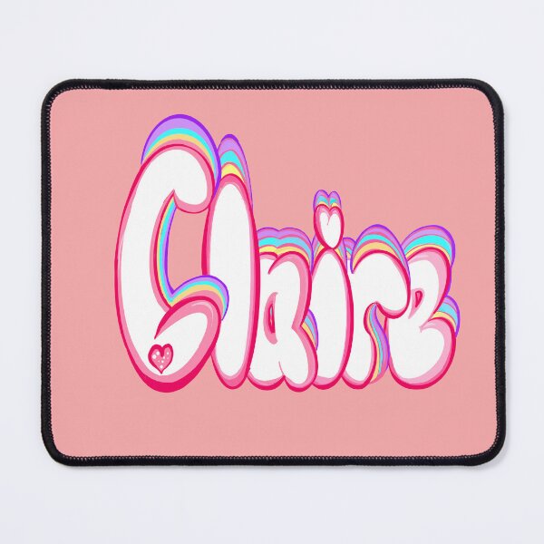 Item preview, Claire Name - Kawaii Pastel colors. Top 10 best personaIized custom name gift ideas for girls and women named Claire designed and sold by Artonmytee.
