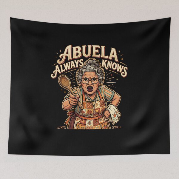 Item preview, Abuela Always Knows designed and sold by cosmicchancla.