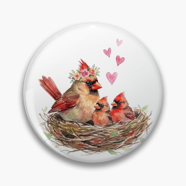 Item preview, Cardinal Family designed and sold by Roy & Tiffany.