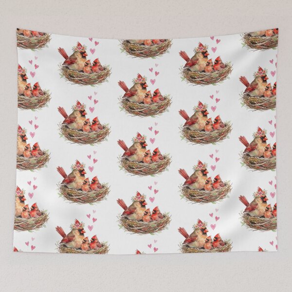 Item preview, Cardinal Family designed and sold by Roy & Tiffany.