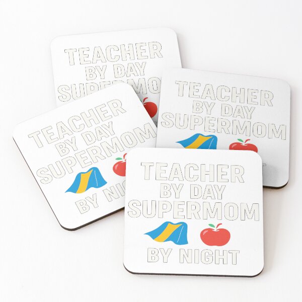 Item preview, Teacher By Day Supermom By Night - Educator Mom designed and sold by BoldInkVibes.