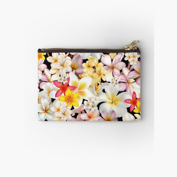 Item preview, Multi Frangipanis Black designed and sold by ppddesigns.