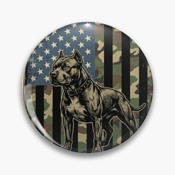 Item preview, American flag pit bull designed and sold by CREATINGMAD.