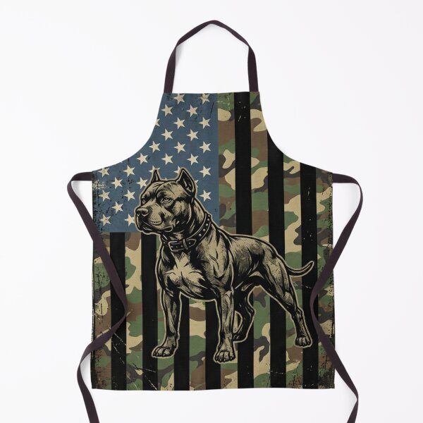 Item preview, American flag pit bull designed and sold by CREATINGMAD.