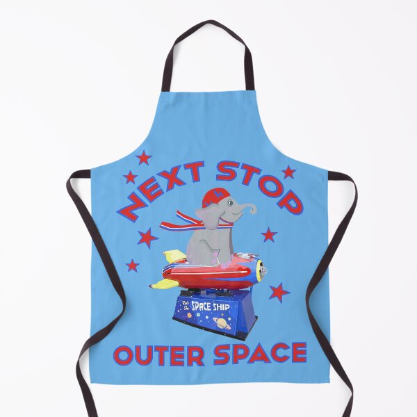 Item preview, Next Stop: Outer Space Elephant Rocket Ride designed and sold by MidModMagic.