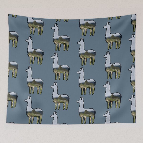 Item preview, Machu Picchu Llama  designed and sold by Holly Krill.