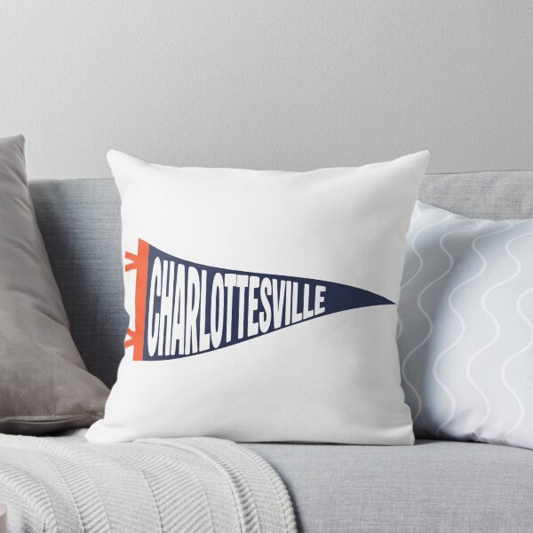 Item preview, Charlottesville Vintage Town Pennant designed and sold by Sparkledust Creations.