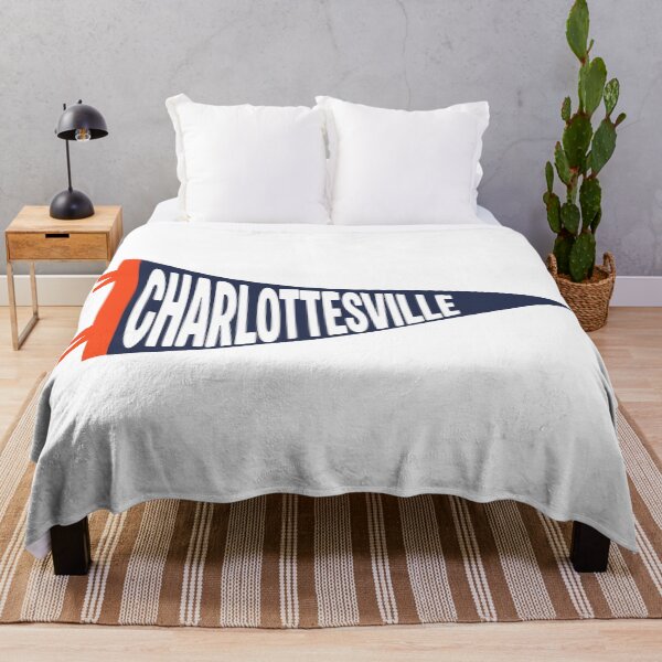 Item preview, Charlottesville Vintage Town Pennant designed and sold by Sparkledust Creations.