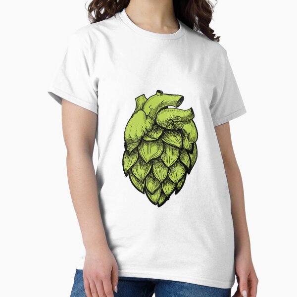 Item preview, Heart Shaped Hops green designed and sold by RelicOboogie.