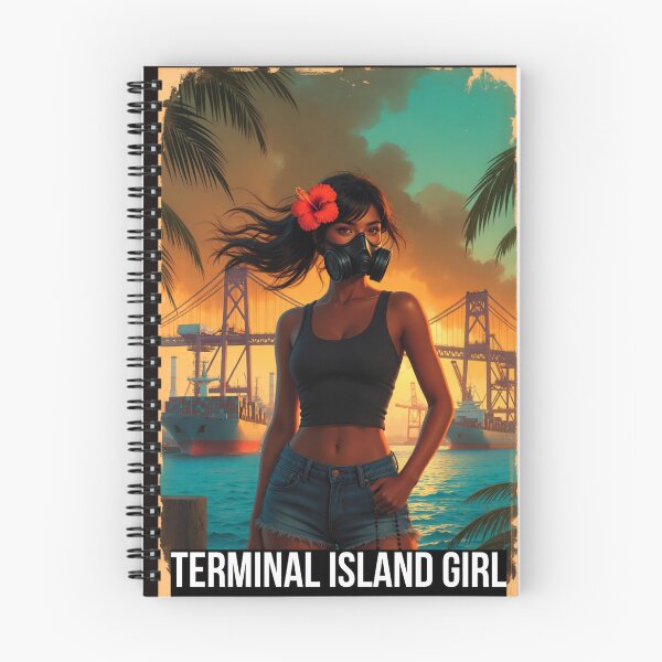 Item preview, TERMINAL ISLAND GIRL | Bridge & Bloom T-Shirts designed and sold by LivingWellness.
