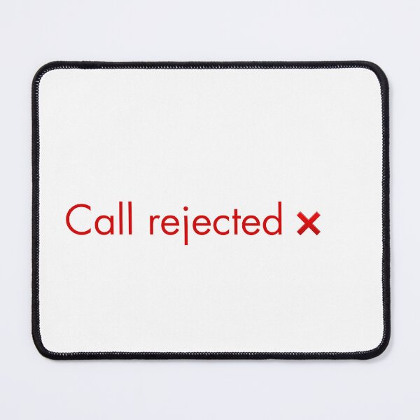 Item preview, Minimalist Rejected Call Aesthetic Design designed and sold by Asmaa Abdul-Azim.