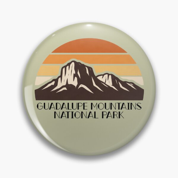 Item preview, Guadalupe Mountains National Park Retro Sunset Design – Minimal Desert Mountain Graphic designed and sold by SimplyJasper.