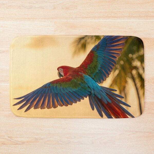 Item preview, Colorful Parrot Flies Off into the Sunset designed and sold by Tridentulus.
