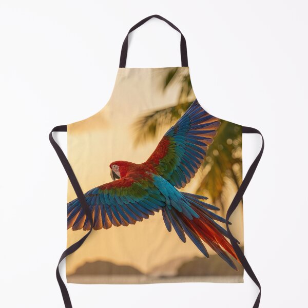 Item preview, Colorful Parrot Flies Off into the Sunset designed and sold by Tridentulus.