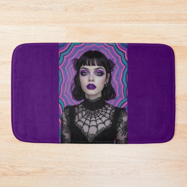 Item preview, Glamour Goth Pin-Up Girl in Lace Dress #2 designed and sold by CMY Designs.
