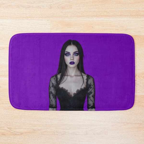 Item preview, Glamour Goth Pin-Up Girl in Lace Dress designed and sold by CMY Designs.