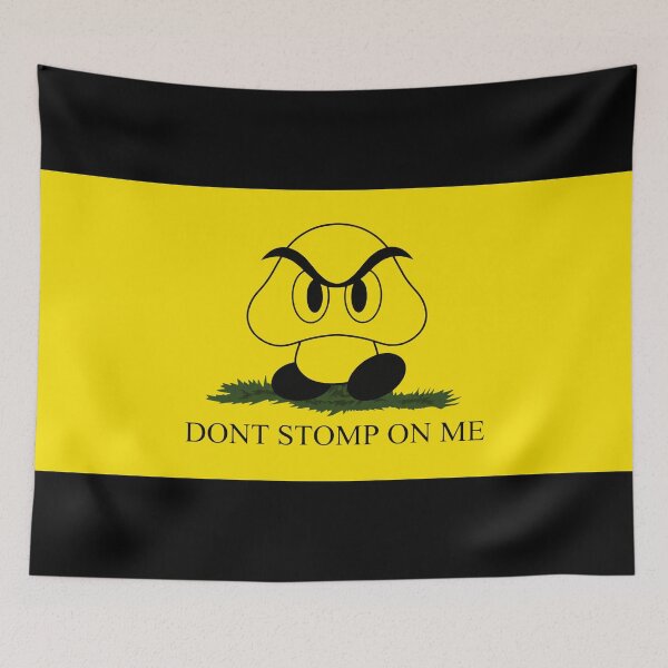 Item preview, Goomsden Flag: Don't Stomp On Me! designed and sold by CMY Designs.