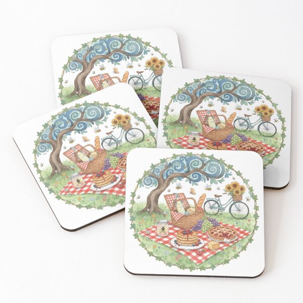 Item preview, National Picnic Day Cozy Illustrated Art designed and sold by GymTanLaundry.