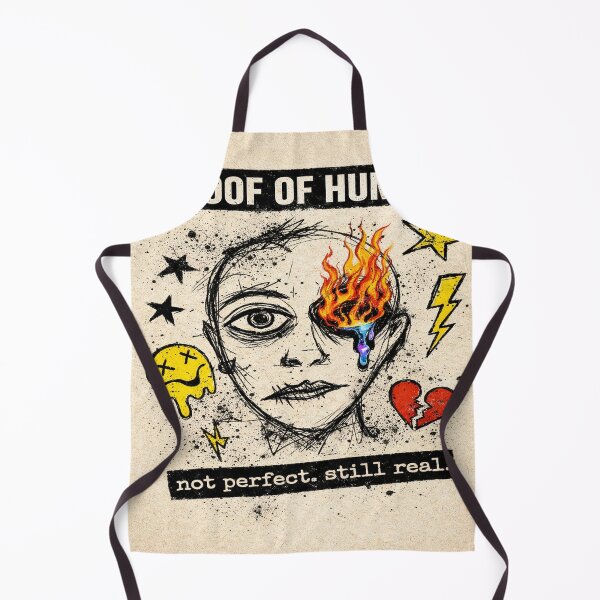 Item preview, Proof of Human – Grunge Chaos Face Aesthetic Streetwear Design designed and sold by AndGarciart.