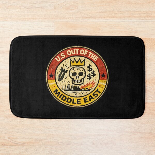 Item preview, U.S. Out of the Middle East designed and sold by DIRTYDUNNZ.