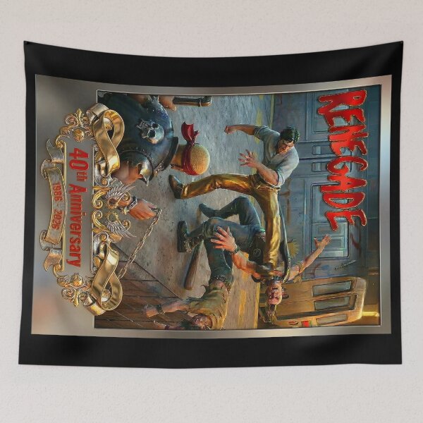 Item preview, Renegade Pioneer Beat 'em Up 40th Anniversary Tribute designed and sold by CMY Designs.