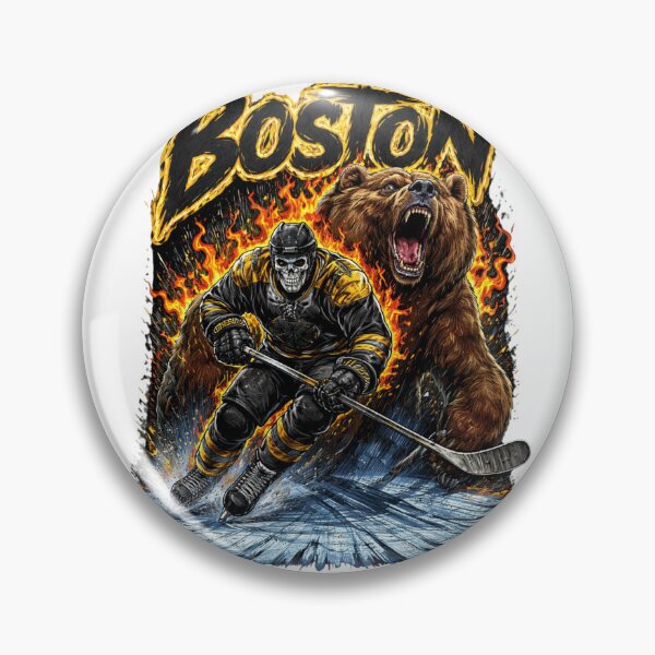 Item preview, Boston Bruins designed and sold by Skeleton Hockey Department .
