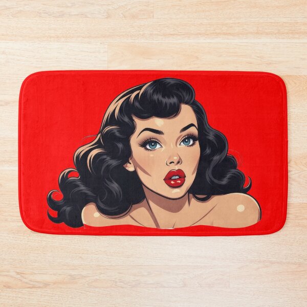 Item preview, Pin-Up Illustration Close-Up For Modern Pop Art designed and sold by CMY Designs.