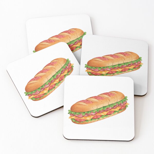 Item preview, National Hoagie Day Cozy Illustrated Art designed and sold by GymTanLaundry.