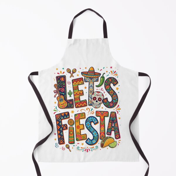 Item preview, Let's Fiesta Mexican Cinco De Mayo Day Of The Dead Celebration Party designed and sold by SofenArt.