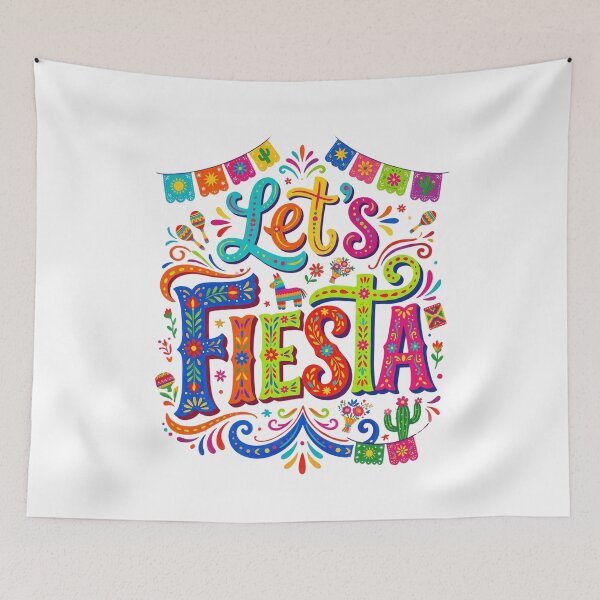 Item preview, Let's Fiesta Mexican Party Celebration Event designed and sold by SofenArt.