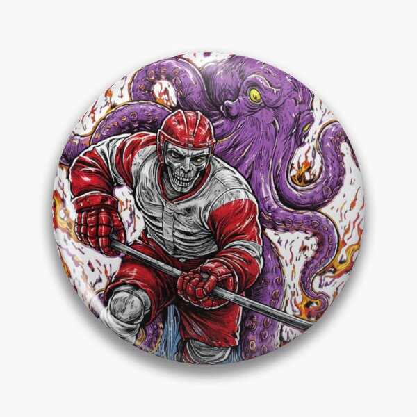 Item preview, Detroit Red Wings designed and sold by Skeleton Hockey Department .