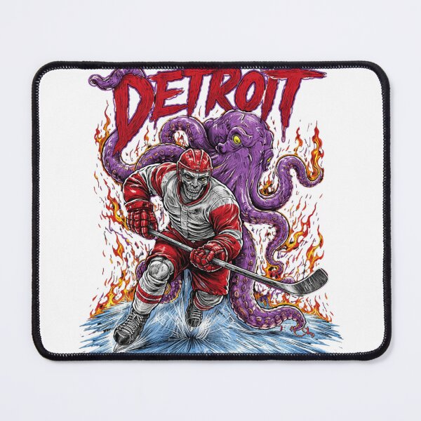 Item preview, Detroit Red Wings designed and sold by Skeleton Hockey Department .