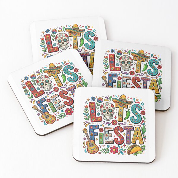 Item preview, Let's Fiesta Cinco De Mayo Day Of The Dead Celebration designed and sold by SofenArt.