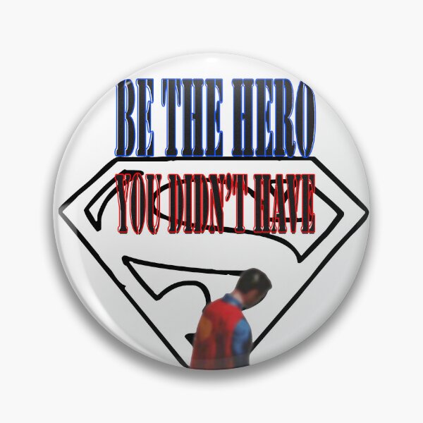 Item preview, Be the Hero You Didn’t Have – Minimal Motivational Design designed and sold by monolith-studio.