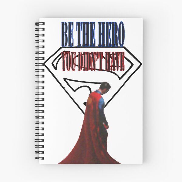 Item preview, Be the Hero You Didn’t Have – Minimal Motivational Design designed and sold by monolith-studio.