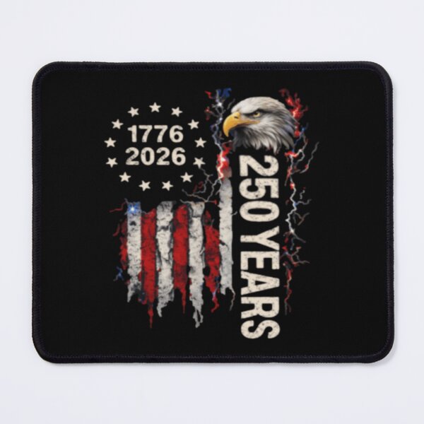 Item preview, 250 Years Strong – Patriotic Eagle 1776–2026 American Anniversary Design designed and sold by szydelkowanika.