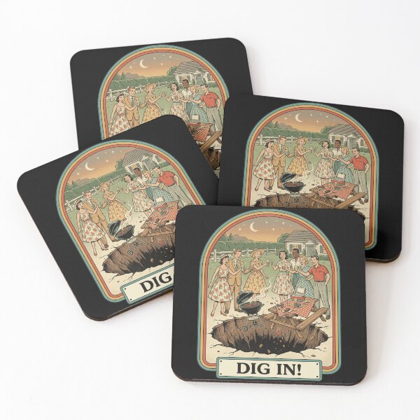 Item preview, Dig In! Retro BBQ designed and sold by k3rstman1.