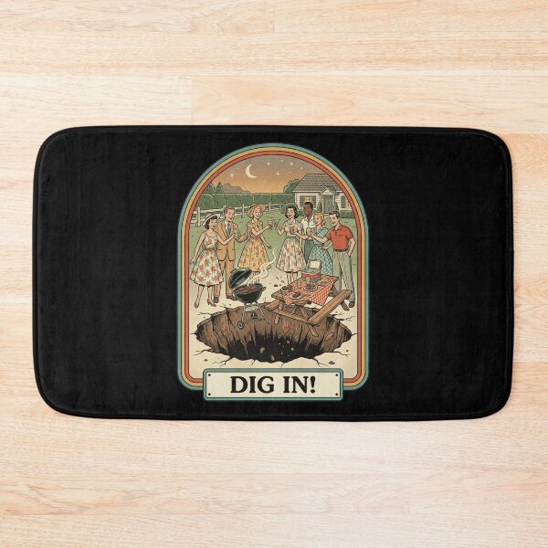 Item preview, Dig In! Retro BBQ designed and sold by k3rstman1.