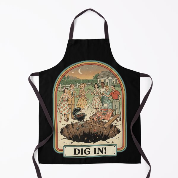 Item preview, Dig In! Retro BBQ designed and sold by k3rstman1.
